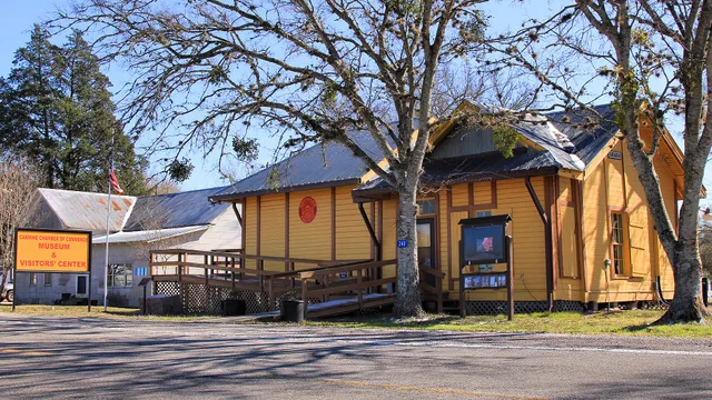 The Chamber of Commerce, Museum and Visitor Center in Carmine, Texas , United States is in the former train station. Itinerary building: first-visit habits for small museums