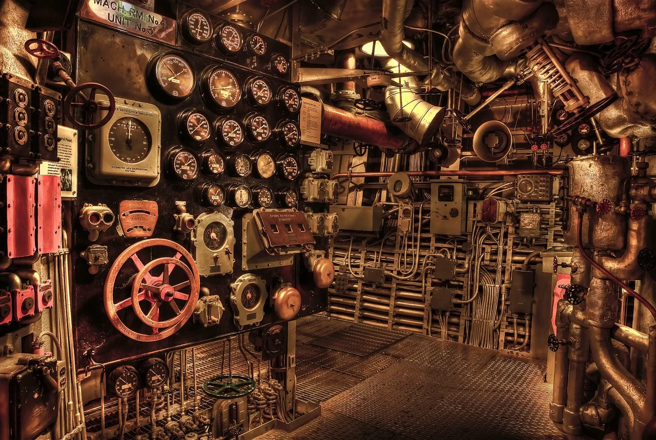 battleship, engine room, historic, war, navy, history, ship, american, naval, warship, vessel, gauges, war, war, history, history, history, history, history, ship, ship. Museum trips to small museums: backup stops when one closes